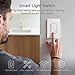 TREATLIFE Smart Light Switch, 2.4GHz WiFi Light Switch, Neutral Wire Required, Works with Alexa, Google Home and SmartThings, Single-Pole, Remote Control, FCC Listed, 1 Pack