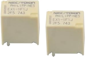 HONGYETAJA Aeola NEC/Tokin EX1-1F1J DIP-5 The Low Power Consumption TIPM Fuel Pump Relay Nexem,Pack 2