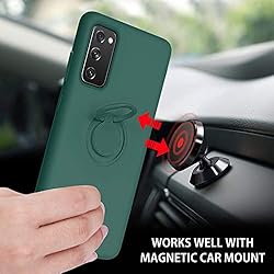 DUEDUE for Samsung S20 FE 5G Case Liquid Silicone