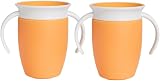 Munchkin Miracle 360 6 Months Sippy Cups Orange 207ml 2 Pack view 5