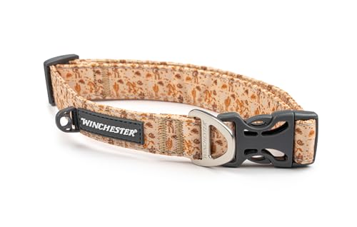 Winchester Printed Designer Dog Collar, Wild West, S