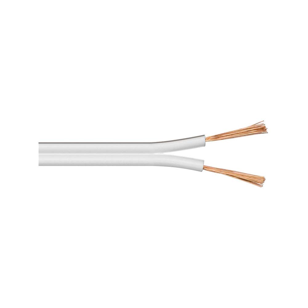 Goobay 67750 Speaker Cable White CCA, 10 m Cable Length