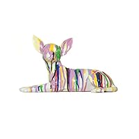 Interior Illusions Plus Interior Illusions Graffiti Chihuahua Home Decor, 11" x 6.5" x 5.5", Multicolor