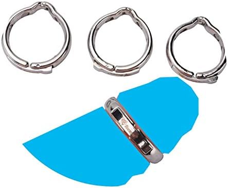 Adjustable Stainless Steel Sleeve Delay Fun Male Sperm ing Ring Device XL M,L
