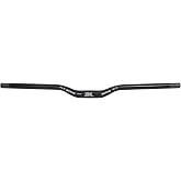 BUCKLOS 31.8mm Mountain Bike Handlebars 720mm - 30mm Rise MTB Handlebar | 6061 aluminum alloy, hard anodized &amp; CNC bent, 31.8mm clamp, 720mm width, cut marks for width adjust for MTB/folding/ebike