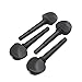 Andoer 4pcs 4/4 Cello Tuning Accessory Part Kit Ebony Cello Peg Musical Instruments Tool