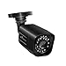 1000TVL 960H CCTV Security Camera, Conan Outdoor Surveillance Bullet Camera with 65ft IR Distance and 3.6mm Wide Angle Lens - Black