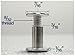 3/8 inch Stainless Steel Chicago Screws Screw Posts 36 Sets