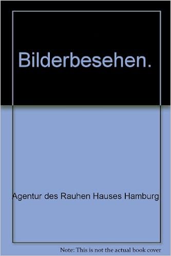 Bilderbesehen Amazon De Agentur Des Rauhen Hauses Hamburg Bucher