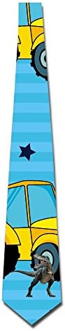 Dinosaur Mens Creative Tie Necktie,Great For Missions