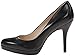 Nine West Women's Kristal Leather Dress Pump Black, 7 M US