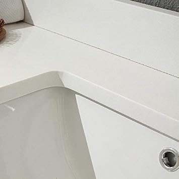 Fresca Bath Fvn8119go Allier 60 Double Sink Vanity With Mirror Gray Oak Amazon Com