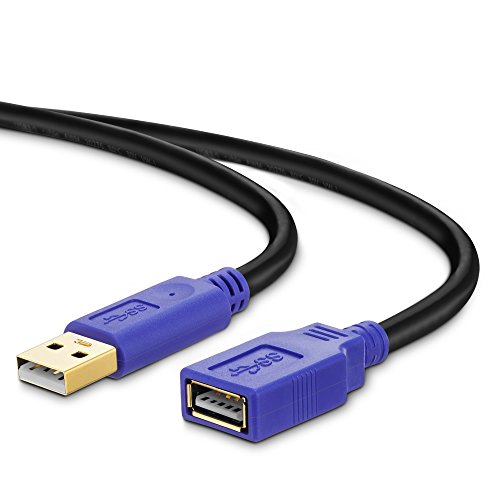 USB 2.0 Extension Cable 20ft, Tanbin 20ft USB 2.0 Active Extender Cord Type A Male to A Female for Printer, Keyboard, Game Console, Loudspeaker, Oculus Rift, scanners, WiFi Antenna