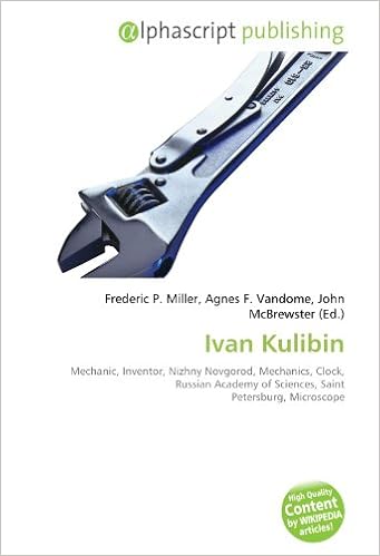 Ivan Kulibin: Mechanic, Inventor, Nizhny Novgorod, Mechanics ...