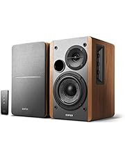 Edifier R1280T Powered Bookshelf Speakers - 2.0 Stereo Active Near Field Monitors - Studio Monitor Speaker - Wooden Enclosure - 42 Watts RMS