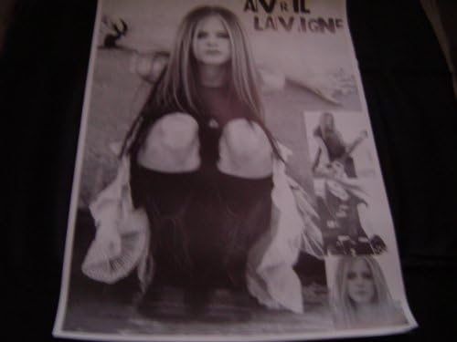 AVRIL LAVIGNE 4 POSES NON GIG EARLY RARE UK POSTER