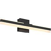 Joossnwell LED Vanity Lights for Bathroom Modern Black Bathroom Light Fixtures Over Mirror Bath Wall Lamp 23.62 inch Long 22W