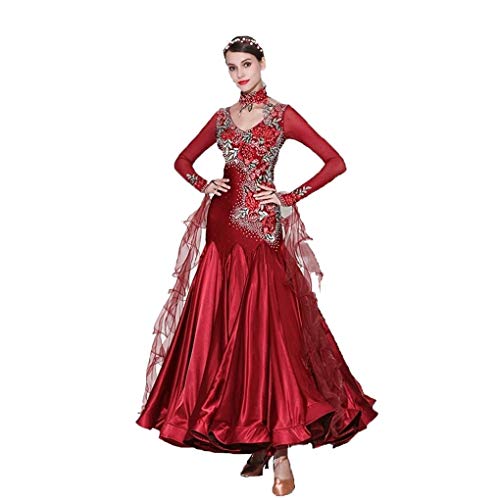 TFF-Prestazioni-Waltz-Standard-Abiti-da-Ballo-di-Ballo-Vestito-da-Banchetto-delle-Donne-Anziano-Vestito-da-Ballo-Moderna-di-Diamanti-Austriaco-Costumi-di-Ballo-di-Danza