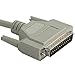 C2G 02803 DB25 Male to Centronics 36 Male Parallel Printer Cable, Beige (25 Feet, 7.62 Meters)