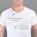 Ejis Sweatproof Undershirts for Men V Neck Cotton with Odor Fighting Silver (XX-Large, White)