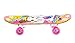 Titan Flower Princess Complete Skateboard for Girls (5+ Ages), 17-Inch, Pink