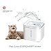 PETKIT Ultra-Quiet Pump Automatic Power-Off Pet Drinking Fountain Water-Shortage Alert Filter-Change Reminder CATS DOGS Drinking Water Dispenser Bowl (70oz)