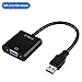 Top-Grade High Speed USB 3.0/2.0 to VGA Adapter, E-Word Multi-display Video Converter - PC Laptop Windows 7/8/8.1/10, Plug and Play No Need CD Driver