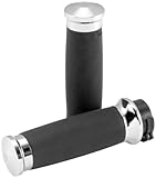 Custom Contour Grips W/Cable Throttle Chrome