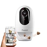 Pawbo Life Pet Camera: WiFi HD Video with 2-Way Audio, Treat Dispenser and Laser Game, Designed for Dogs and Cats