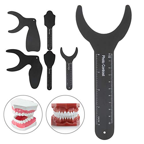 Dental Autoclavable Orthodontic Photographic Contraster Dental Contrast Intraoral Photographic Black Background Board Mirror for Taking Oral Photo
