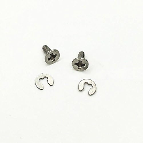 Amazon Com For New 3ds Xl Ll New 3ds Back Battery Cover Screw Replacement Parts Computers Accessories