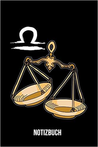 Notizbuch Sternzeichen Waage Din A5 Horoskop Astrologie Buch
