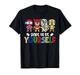 Dare to be yourself Autism Awareness Superheroes Shirt T-Shirt