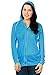 Simplicity Transparent Thin Shirt 90% UV Sun Protection Beach Cover,Turquoise