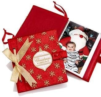 Holiday Lane Christmas 2015 Dated Keepsake Book Ornament