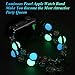 TILON For Apple Watch Band 38mm 40mm 41mm Series 9 8 7 6 5 4 3 2 1&SE, Adjustable Wristband Handmade Night Luminous Pearl iWatch Bracelet with Essential Oil/Perfume Storage Pendant for Women(Black)