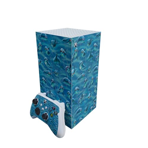 Gaming Skin Compatible with Microsoft Xbox Series X Digital Edition Bundle - Do…