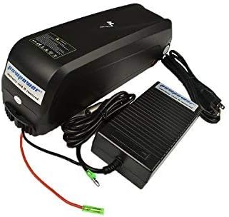 Pswpower 48V 14.5Ah 1000Wh Ebike Replacement Battery + 54.6V 2A Charger, Hairon the Interior Battery SAMSUNG INR18650-29E Ebike Battery Pack fit 250W/ 350W/ 500W/ 750W/ 1000W Motor, Li-ion Battery for Electric Bike Scooters Bicycle Electric Tricycle (Germany Warehouse)