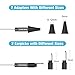 Teslong Digital Otoscope with Ear Wax Remover, HD Ear Otoscope Camera with 6 LED Lights for Android, Windows & MacBook Device