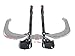 PLATT Carbon TT Handlebar Bicycle Aero Bars Tri Bars Cycling Rest Handlebar for Mountain Bike and Road Bike 31.8mm