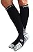 Compression Socks (1 pair) for Women & Men by Wave - Best For Running, Athletic Sports, Crossfit, Flight Travel, Maternity Pregnancy, Nursing