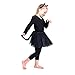 Spooky Black Kitty Cat Complete Costume Set