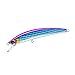 Yo-Zuri Crystal Minnow Suspending Lure, Holographic Pink, 5-1/4-Inch