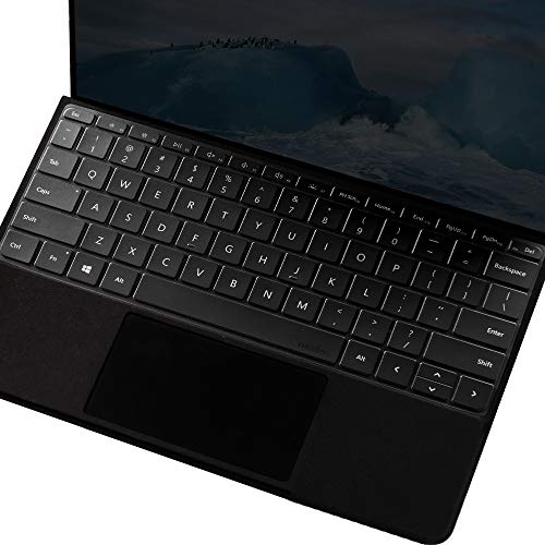 VFENG Ultra Thin Clear TPU Keyboard Cover for Microsoft Surface Go 2018 (Not for Surface Pro 4 & Surface Pro 2017), US Layout