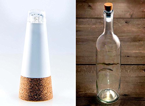 (Set/3) USB Rechargeable Color Change Bottle Lights Turn Empties Into Lamps