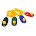 BeauteCa Set of 4 Big Button clickers with Wrist Bands for Clicker Training - Click and Train Dog, cat, Horse, Pets for Fast Effective Results