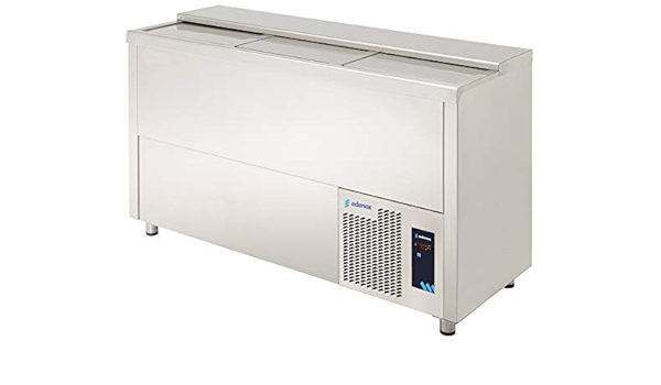 Botellero refrigerado industrial INOX 2 m - Maquinaria Bar ...