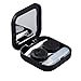 Polytree Portable Travel Contact Lens Case Box Set Cleaning Holder Soak Storage (Square Black)