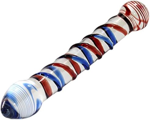 Glass Massage sticks For Back And All Over Body Deep Tissue Pleasure toy for Women Female (Clear)