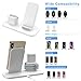 Wireless Charger, 3 in 1 Wireless Charging Station for A pple Watch and i Phone Air pods, Wireless Charging Stand Compatible for A pple i Phone X/XS/XR/Xs Max/A pple Watch Series